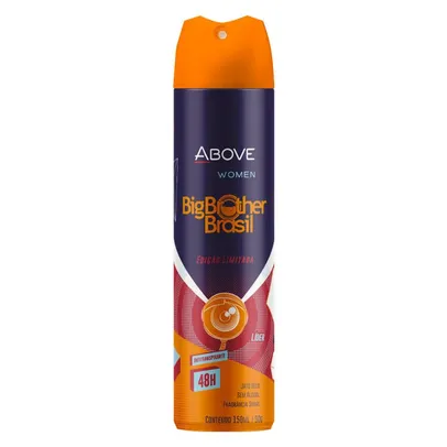 Desodorante Above Feminino Bbb 150ml Aerossol Lider