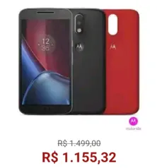 Motorola Moto G 4 Plus 32GB Com Leitor de Digitais e Tela de 5.5" por R$ 1155