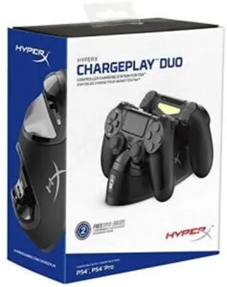 [Prime] HyperX ChargePlay Duo - Carregador Duplo para Controle de PS4
