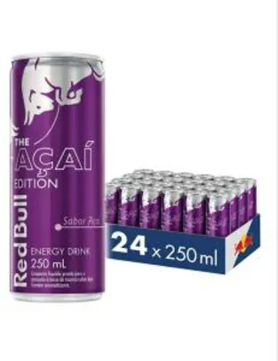 [PRIME] Pack Energético RedBull com 24 latas de 250ml - Leia descrição