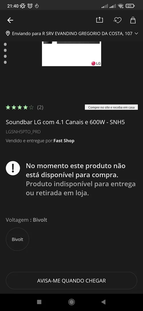 Imagen na descrição da promoção