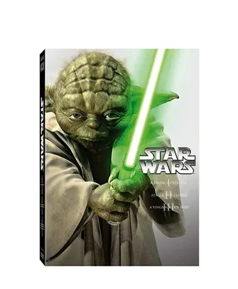 DVD Trilogia Star Wars I, II e III (3 discos)