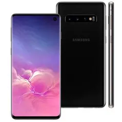 Smartphone Samsung Galaxy S10 Preto 128GB + 8GB 6.1" | R$ 2.249