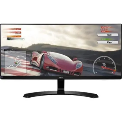 Monitor LG 29" Ultrawide FullHD por R$1070,99 em 1x no boleto