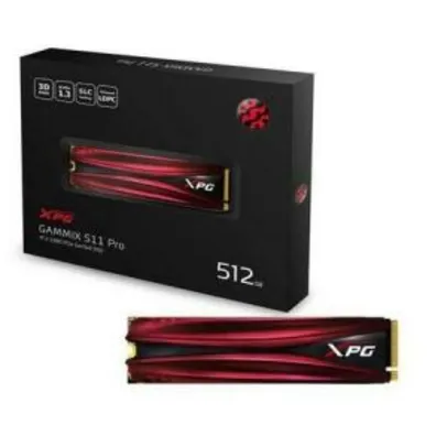 SSD Adata XPG Gammix S11 Pro, 512GB | R$624,90