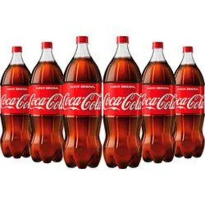 [APP] Refrigerante Coca-Cola Pet 2L 6 Unidades | R$ 40