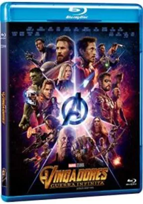 [PRIME] Blu-Ray - Vingadores: Guerra Infinita | R$20