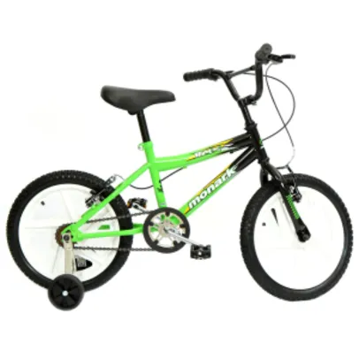 Bicicleta Infantil Aro 16 Monark BMX Ranger 53050 - Verde/Preta - R$ 299,61