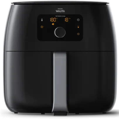 Fritadeira Airfryer Turbo Avance Philips Walita Preta 2200W -  RI9657