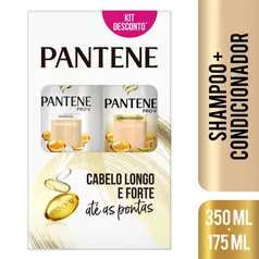 Shampoo 350ML + condicionador 175ML pantene hidratação