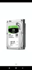 HD Seagate BarraCuda, 2TB, 3.5´, SATA - R$390