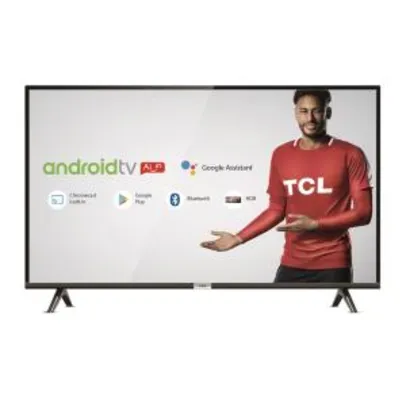 Smart TV LED 32" Android TV TCL 32s6500 HD | R$799