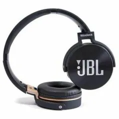 Fone De Ouvido Wireless Bluetooth Everest Jb950 Headset Micro sd Am Fm Preto - R$57