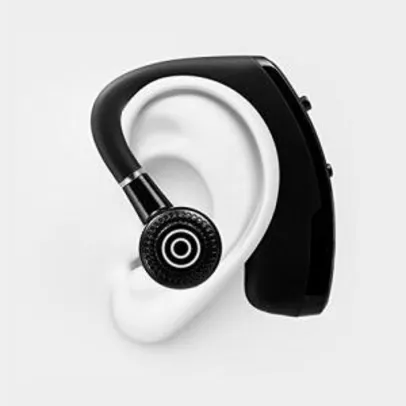 [Prime] Cic Fone de Ouvido Bluetooth Sem Fio Mini, Gancho, Microfone para Chamadas, Apple e Android, Preto | R$79