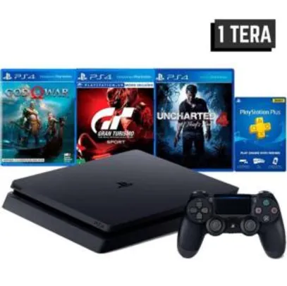 Playstation 4 - 1Tera - R$2.490