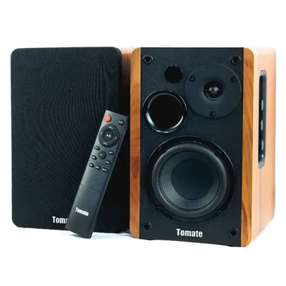 [R$ 507 "MOEDAS"/BR] Monitores de Áudio, Caixas De Som Ativas Bluetooth/Óptico TOMATE MTS-2026