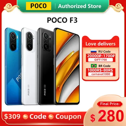 Smartphone POCO F3 5G 128GB