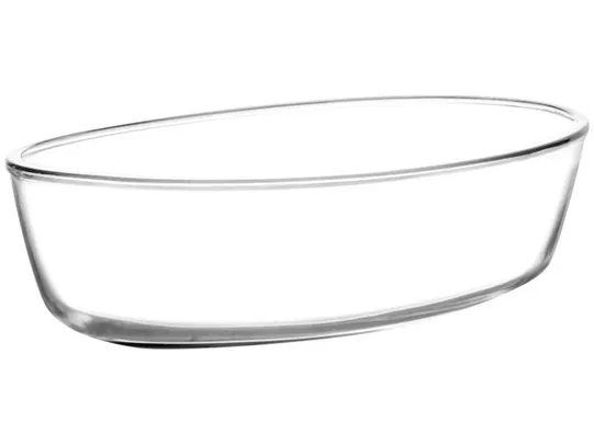 Assadeira de vidro oval Marinex | R$17