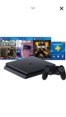 (1600 Ame 18x) PS4 + 3 jogos