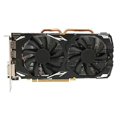 Placa gráfica RX 580, RX580 8GB GDDR5 256bit, ventoinhas duplas, com três DP