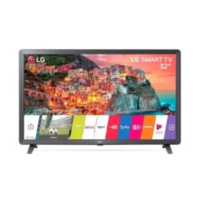 Smart TV Led LG 32" HD Wi-Fi Entrada USB HDMI 32LK615 | R$817