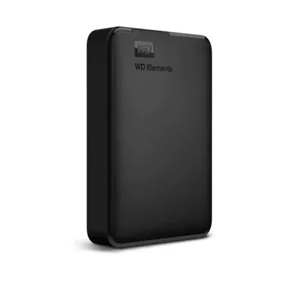 HD Externo 5TB WD Elements Portátil, USB 3.0, Antichoque, Preto - WDBU6Y0050BBK-WESN