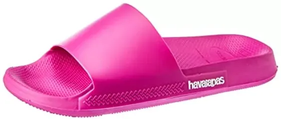 Chinelo Slide Classic, Havaianas, Unissex, Rosa Gum, 47