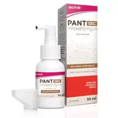 Pant Sec Minoxidil 50mg/ml Solução Capilar 3 Frascos com 50ml cada