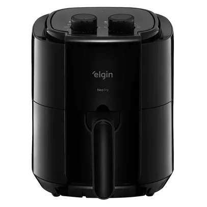 Fritadeira Elétrica Elgin NeoFry 3,5L Air Fryer 1400W Preta 110V