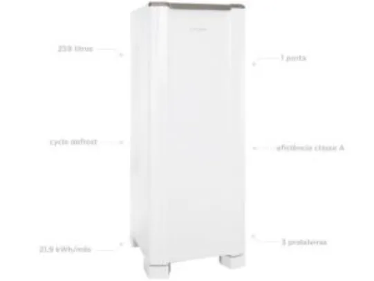 Refrigerador Esmaltec Cycle Defrost 259L