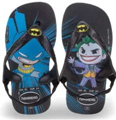 Chinelo Herois, Havaianas, Bebê - Batman | R$20