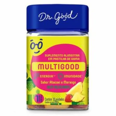 Dr Good Polivitamínico - MULTIGOOD - 30 Unidades | R$29