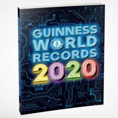 (R$31 sub+AME) Livro Guiness dos Recordes novíssimo 2020