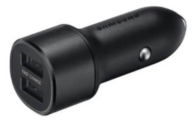 Carregador Veicular Fast Charger (2 Portas USB) - Samsung | R$30