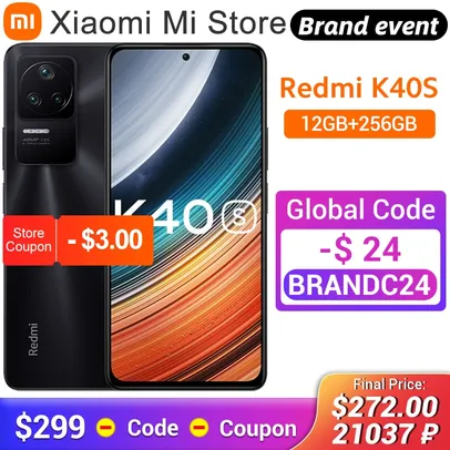 Smartphone Xiaomi Redmi K40s 5g 12gb+256gb 