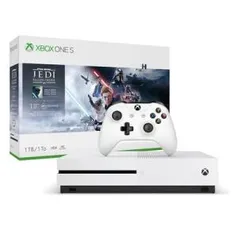 Console Xbox One S 1TB + Star Wars Jedi: Fallen Order Branco | R$ 1899