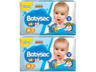 Kit Fraldas Babysec Ultrasec Galinha Pintadinha