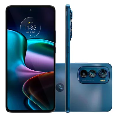 Smartphone Motorola Moto Edge 30, 256GB, Grafite, 5G, Tela 6,5&quot; AMOLED 144Hz, Câmera Tripla 50M