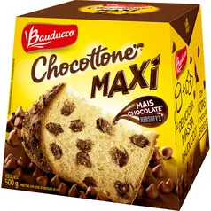  3 unidades Chocottone Maxi Bauducco - 500g 