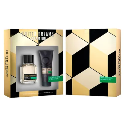 Kit Perfume Dream Big for Men Benetton Masculino 80ml + Loção Pós-Barba 75ml | R$70
