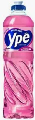 ( prime + recorrência) Lava Louças Ypê Clear Care 500Ml, Ypê, Rosa | R$ 1,7