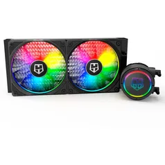 Water Cooler Nox Hummer H-240ARGB, 240mm, RGB - R$369