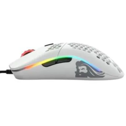 Mouse Gamer Glorious Model O- Minus, RGB, 6 Botões, 12000DPI, Branco Fosco | R$ 347