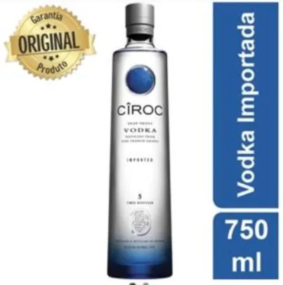 Vodka Ciroc 750 ml | R$95