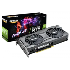 Placa de Vídeo RTX 3060, 12GB INNO3D GeForce TWIN X2, GDDR6, DLSS, Ray Tracing, N30602-12D6-119032AH