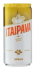 Pack Cerveja Itaipava Lata 269ml - 15  Unidades