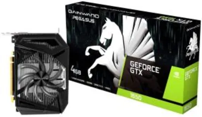 GPU NV GTX1650 PEGASUS 4GB G6 128BITS | R$1.718