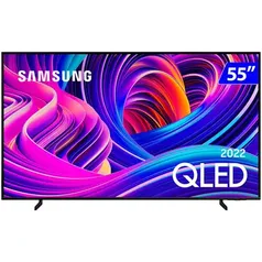 Smart TV Samsung QLED 55 Polegadas Wi-Fi Tizen com Espelhamento QN55Q60BAGXZD