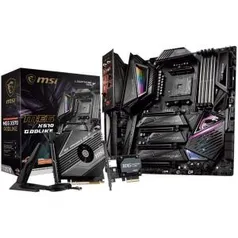 Placa Mãe MSI MEG X570 Godlike Chipset X570 AMD AM4 E-ATX DDR4 R$3.900