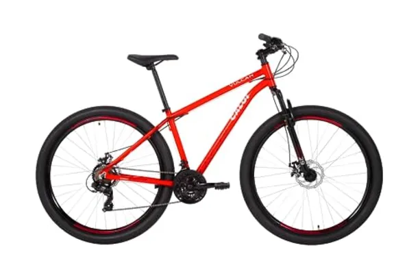 Caloi Bicicleta Vulcan Aro 29 Vermelha Tamanho 17 T17R29V21